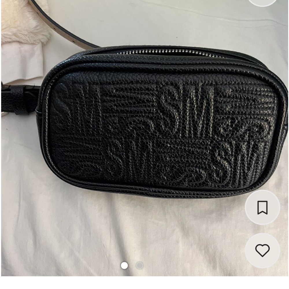 Steven madden fanny pack black